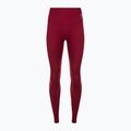 Women's Gymshark Training Full Lenght leggings burgundy/white 5