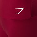 Women's Gymshark Training Full Lenght leggings burgundy/white 7