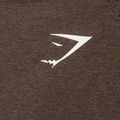 Women's training longsleeve top Gymshark Vital Seamless Top brown/white 8