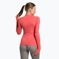 Women's training longsleeve top Gymshark Vital Seamless Top red/orange/white 3