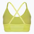 Gymshark Ruched Training Sports glitch yellow fitness bra 6