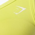 Gymshark Ruched Training Sports glitch yellow fitness bra 7