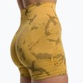 Women's training shorts Gymshark Adapt Camo Savanna Seamless indian yellow 4