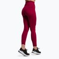 Women's training leggings Gymshark Pulse burgundy red 3