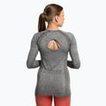 Women's training longsleeve Gymshark Flex Top charcoal grey marl 3