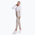 Women's training sweatshirt Gymshark KK Twins Zip Up Crop white 2