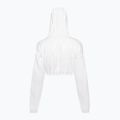 Women's training sweatshirt Gymshark KK Twins Zip Up Crop white 6