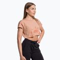 Women's Gymshark KK Twins Raw Crop Top warm buff