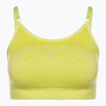 Gymshark Flex Strappy Sports glitch yellow marl fitness bra 5