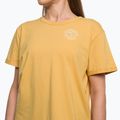Women's training t-shirt Gymshark GFX Legacy Tee yellow/white 4