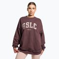 Women's training sweatshirt Gymshark Gfx Gslc Oversized brown