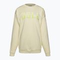 Women's training sweatshirt Gymshark Gfx Gslc Oversized yellow/white 5