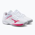 Women's tennis shoes Mizuno Wave Exceed Tour 4 CC white 61GA207164 5