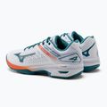 Mizuno Aw21 Wave Exceed Tour 4 Cc tennis shoes white 61GC207485 3
