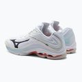 Women's volleyball shoes Mizuno Wave Lightning Z6 white V1GC200010 4