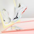 Women's volleyball shoes Mizuno Wave Lightning Z6 white V1GC200010 2