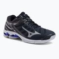 Men's volleyball shoes Mizuno Wave Voltage navy blue V1GA216001