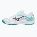 Women's tennis shoes Mizuno Break Shot 3 AC white and green 61GA212623 10