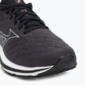 Men's running shoes Mizuno Wave Inspire 18 D black/silver/ebony 7