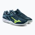 Men's volleyball shoes Mizuno Thunder Blade 3 blue V1GA217038 5