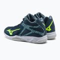Men's volleyball shoes Mizuno Thunder Blade 3 Mid blue V1GA217538 3