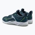 Men's handball shoes Mizuno Ghost Shadow green X1GA218038 3