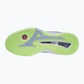 Women's handball shoes Mizuno Wave Stealth Neo heather/white/neo lime 2