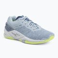 Women's handball shoes Mizuno Wave Stealth Neo heather/white/neo lime