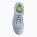 Women's handball shoes Mizuno Wave Stealth Neo heather/white/neo lime 5