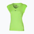 Women's running shirt Mizuno Aero Tee neolime 3