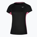 Women's running t-shirt Mizuno DryAeroFlow Tee black