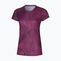 Women's running t-shirt Mizuno Graphic Tee magenta haze