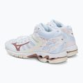 Women's volleyball shoes Mizuno Wave Voltage Mid white V1GC216536 3