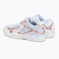 Women's volleyball shoes Mizuno Thunder Blade 3 white V1GC217036 3