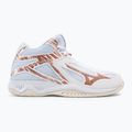 Women's volleyball shoes Mizuno Thunder Blade 3 Mid white V1GC217536 2