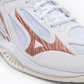 Women's volleyball shoes Mizuno Thunder Blade 3 Mid white V1GC217536 7