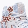Women's volleyball shoes Mizuno Thunder Blade 3 Mid white V1GC217536 10