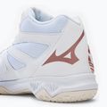 Women's volleyball shoes Mizuno Thunder Blade 3 Mid white V1GC217536 11