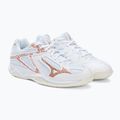 Mizuno Lightning Star Z6 children's volleyball shoes white V1GD210336 4