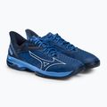 Men's tennis shoes Mizuno Wave Exceed Tour 5 AC navy blue 61GA227026 5