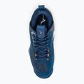 Men's volleyball shoes Mizuno Wave Momentum 2 Mid navy blue V1GA211721 6