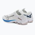 Men's volleyball shoes Mizuno Wave Lightning Z7 undyed white/moonlit ocean/peace blue 4