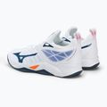 Men's volleyball shoes Mizuno Wave Dimension white V1GA224022 3