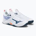Men's volleyball shoes Mizuno Wave Dimension white V1GA224022 4
