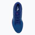 Men's running shoes Mizuno Wave Sky 6 turquoise sea/white/cherry tomato 8