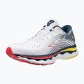 Women's running shoes Mizuno Wave Sky 6 white/ hibiscus/ buttercup 8