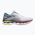 Women's running shoes Mizuno Wave Sky 6 white/ hibiscus/ buttercup 10