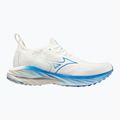 Women's running shoes Mizuno Wave Neo Wind white/silver/peace blue 10