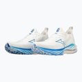 Women's running shoes Mizuno Wave Neo Wind white/silver/peace blue 15