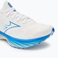 Women's running shoes Mizuno Wave Neo Wind white/silver/peace blue 7